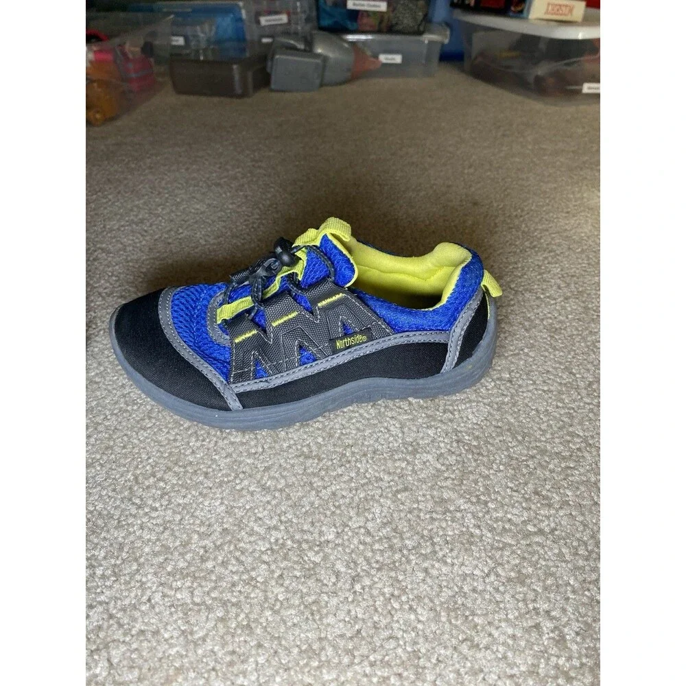 Northside Brille II Kids Water Shoes Size 13 Blue Yellow Athletic Aqua Socks